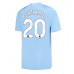 Manchester City Bernardo Silva #20 Domácí Dres 2023-24 Krátkým Rukávem